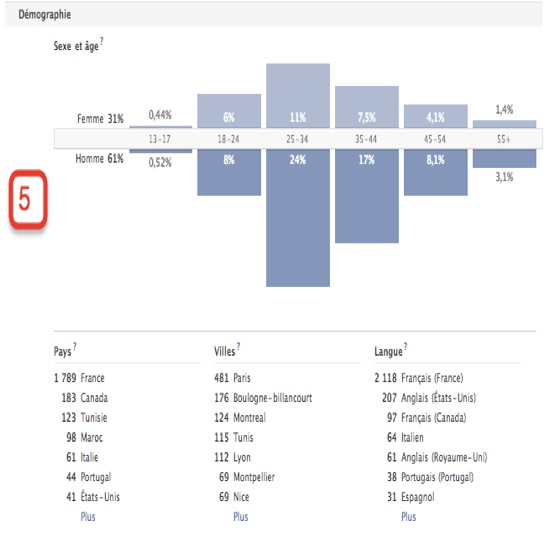 Facebook Démographie